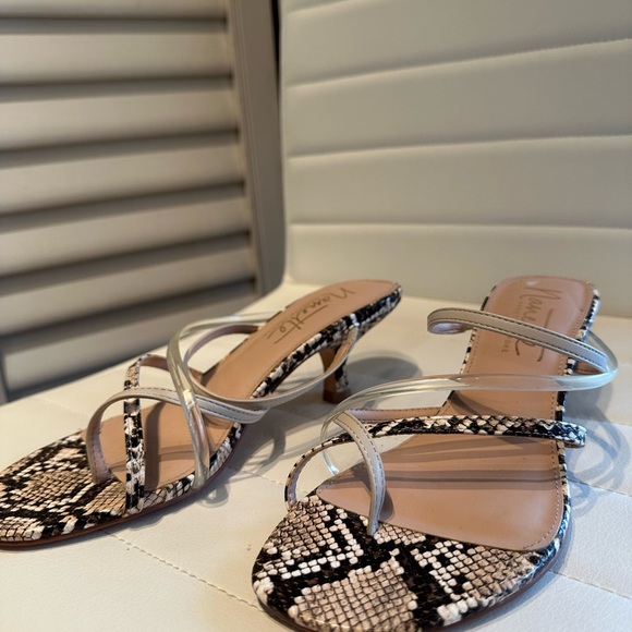 Nanette Lepore Kitten Heel Opened Toe Heel - Picture 3 of 3